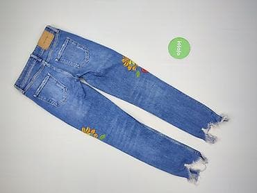 biale jeansy: Zara, Jeansy damskie, rozmiar XS — 3
