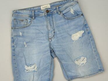 spodenki jeansowe męskie pull bear: PULL&BEAR, Szorty dla mężczyzn, rozmiar M — 1