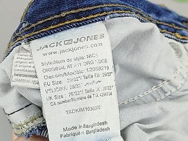 bomber: Jack & Jones, Jeansy dla mężczyzn, rozmiar S — 5