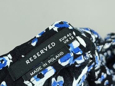 reserved czarna sukienka z bufiastymi rękawami: Sukienka damska, rozmiar L — 6