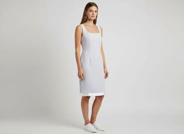 sukienki beżowe midi: Aerie, Sukienka damska, rozmiar M — 6