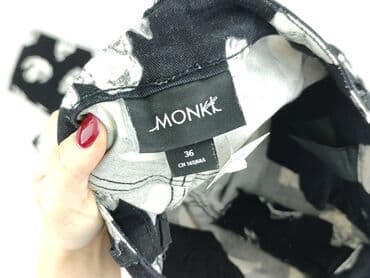 monnari wyprzedaż spodnie: Monki, Jeansy damskie, rozmiar S — 4