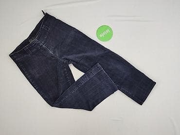 brązowe cargo: Spodnie materiałowe damskie, rozmiar M — 2