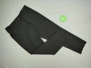 sliskie spodnie: Spodnie materiałowe damskie, rozmiar XL — 2