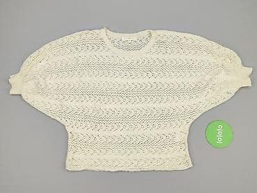 piaskowy sweter: Sweter damski, rozmiar One size — 2