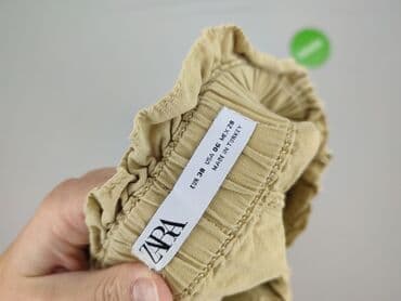 spodnie zara z paskiem: Zara, Spodnie materiałowe damskie, rozmiar M — 4