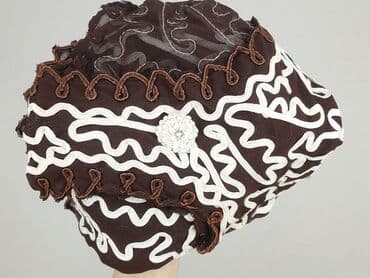 brązowa bluzki z krótkim rękawem: Bluzka damska, rozmiar S — 5