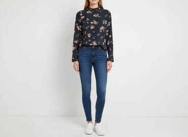 liliowa bluzki zara: Zara, Bluzka damska, rozmiar S — 7