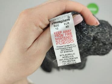 sweter z dodatkiem moheru: Atmosphere, Kardigan damski, rozmiar M — 5