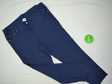 pull on trousers h: Janina, Spodnie materiałowe damskie, rozmiar 2XL — 2