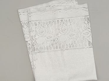 zasłony lidl: Obrus 106 x 150, kolor - Biały, stan - Idealny — 1