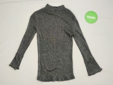 sweter z tiulowymi rękawami: Gina Tricot, Golf damski, rozmiar XS — 3