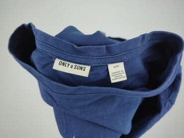 bluzy only: ONLY & SONS, Koszulka dla mężczyzn, rozmiar M — 4