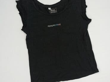 bluzki nietoperz plus size: SZACHOWNICA, T-shirt damski, rozmiar M — 1