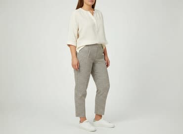 spodnie z c a: George, Material trousers for women, size 3XL — 1