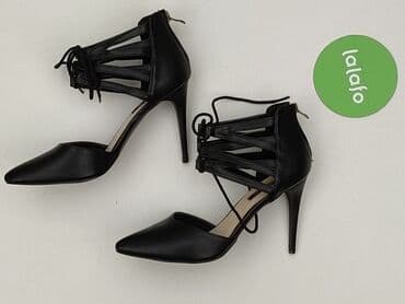 srebrne sandały reserved: Vices, Półbuty damskie, 37 — 2