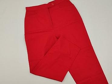 czerwone spodnie reserved: Spodnie materiałowe damskie, rozmiar 2XL — 1