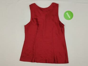 koszulka jedwab: Bluzka damska, M — 3