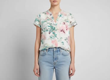 koszula w palmy h m: H&M, Bluzka damska, rozmiar S — 1