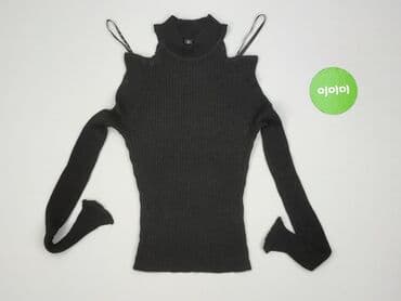 czarny sweter oversize: Sweter damski, rozmiar S — 2