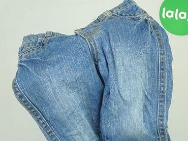 woskowane spodnie czarne: Denim pants, George, 6-9 months, condition - Good — 5