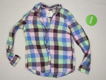 koszula niebieska hm: H&M L.O.G.G., Koszula damska, rozmiar M — 2