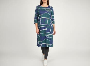 sukienki maxi długi rękaw: Sukienka damska, rozmiar M — 5