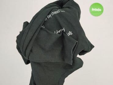 bluzka z dlugim rekawem czarna: T-shirt damski, rozmiar L — 5