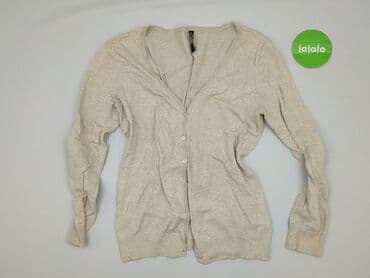 sweter z dekoltem v: Colours of the World, Kardigan damski, rozmiar M — 2