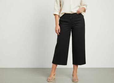 stroje kąpielowe dwuczęściowe wysokie majtki: New Look, Spodnie 3/4 damskie, rozmiar 2XL — 7