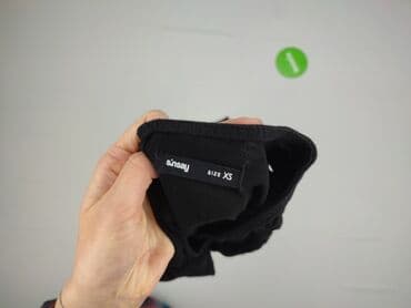 czarna sukienka z długim rękawem sinsay: Sinsay, Sukienka damska, rozmiar XS — 4