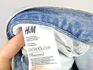 jeansy hm: H&M, Jeansy damskie, rozmiar L — 6