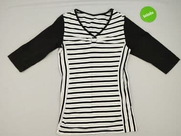 czarne bluzki dekolt v: Bluzka damska, rozmiar S — 2