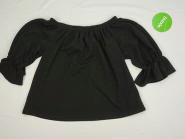 hiszpanki bluzki czarne: Boohoo, Bluzka damska, rozmiar L — 3