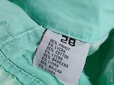 clothes green: Spodnie materiałowe damskie, rozmiar S — 5