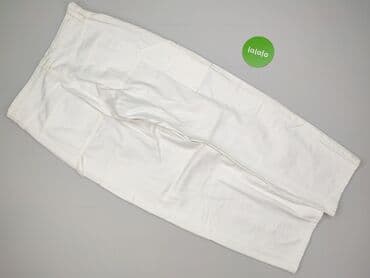 biale szerokie jeansy: DENIM JEANS, Jeansy damskie, rozmiar XL — 2