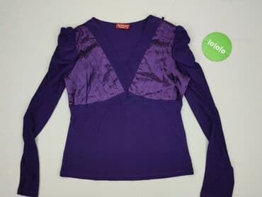 satynowy top pod marynarkę: Bluzka damska, XL — 2