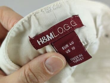 obcisłe krótkie spodenki: H&M, Спідниця жіноча, розмір L — 4