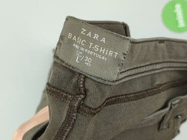 markowe dżinsy: Zara, Jeansy damskie, L — 5