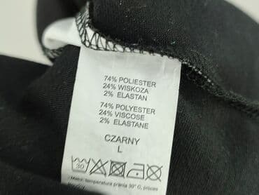 czarna sukienka dla 60 latki: Sukienka damska, rozmiar L — 5