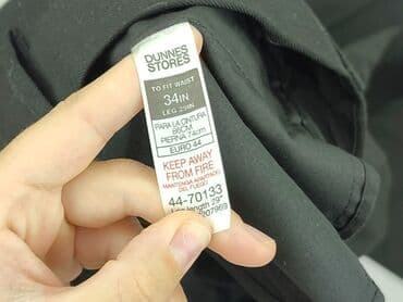 marynarka męska c: Spodnie męskie, XL, Dunnes Stores, stan - Idealny — 4