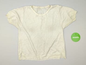 bluzki z krótkim rękawem plus size: T-shirt damski, rozmiar L — 3