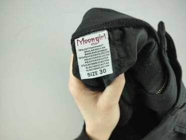 marynarka c a damska: Spodnie materiałowe damskie, M — 4