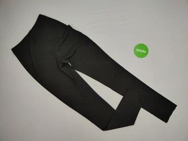 jakie rajstopy do srebrnej sukienki: Boohoo, Material trousers for women, size S (EU 36) — 3