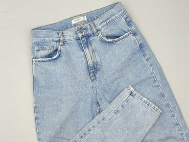 jeansy ze średnim stanem: PULL&BEAR, Jeansy damskie, rozmiar S — 1