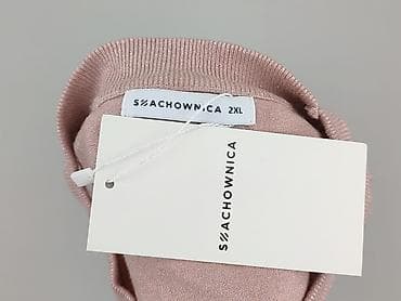 poliamid sweter: SZACHOWNICA, Sweter damski, rozmiar 2XL — 4