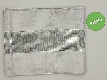 worek: Obrus 174 x 34, kolor - Srebny, stan - Bardzo dobry — 2