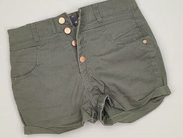 krótkie spodenki przed kolano jeansowe damskie: Denim Co, Szorty damskie, rozmiar S — 1