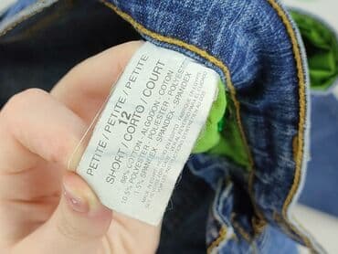 spodnie z wysokim stanem dla niskich: Jeansy damskie, L — 5