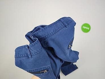 pull on trousers h: Spodnie materiałowe damskie, rozmiar M — 5